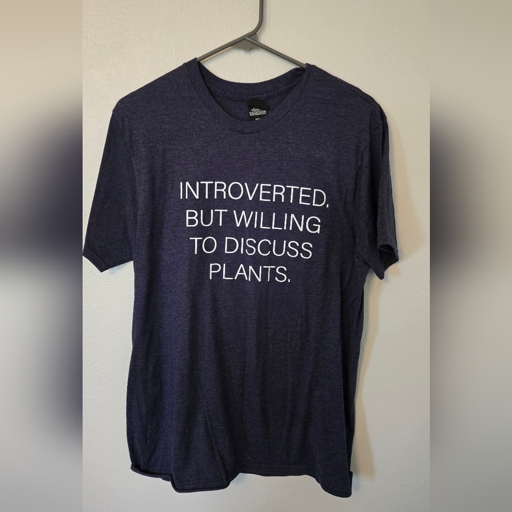 Hanes Navy Tee Size Medium